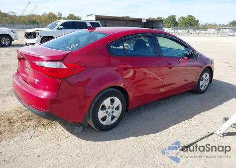 2016 Kia Forte Lx from USA, damaged, VIN KNAFX4A65G5521404